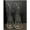 Image 1 : Two Crystal Vases