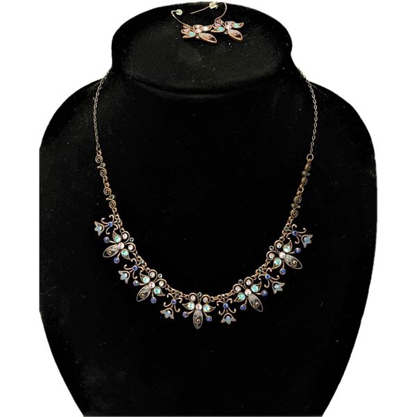 Avon Matching Necklace and Earrings