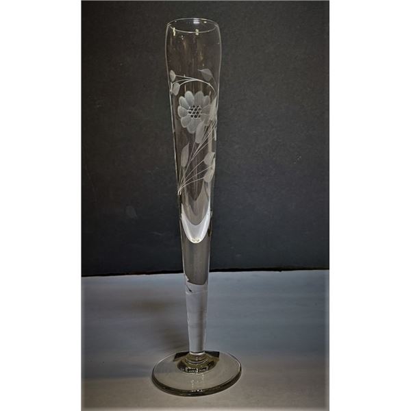 Cornflower Crystal Vase