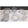 Image 2 : Lot of Assorted Crystal / Glassware Pieces - Six Total