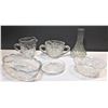 Image 1 : Six Assorted Crystal / Glassware Pieces
