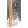 Image 4 : Pinwheel Crystal Pitcher and Vase - Both Heavy
