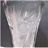 Image 6 : Pinwheel Crystal Pitcher and Vase - Both Heavy