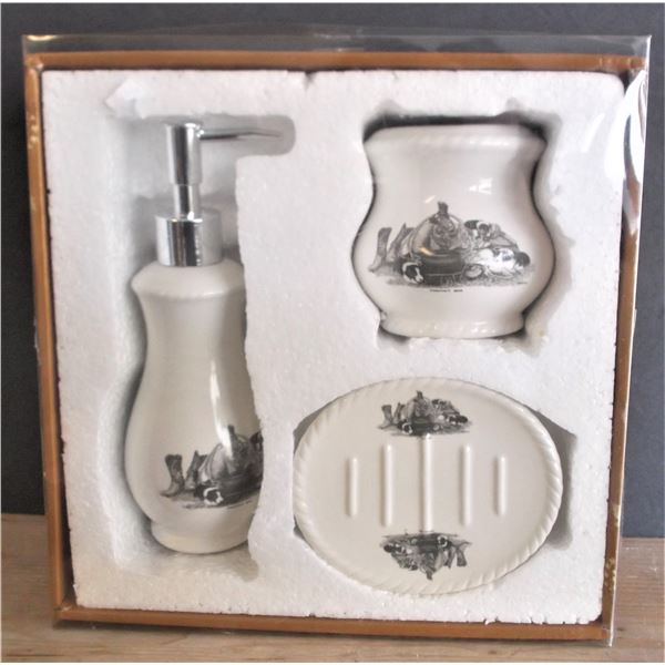 Western Bathroom Decor Set NEW