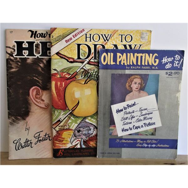 Collection of Vintage Art Books