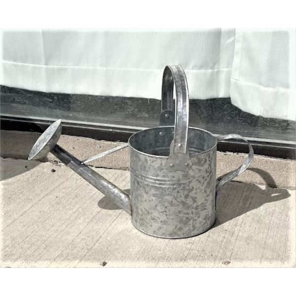 Galvanized Watering Can