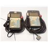 Image 1 : (2) Fanuc Operator Pendants With Worn Tags