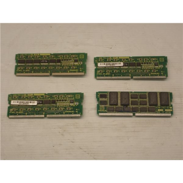 Lot Of (4) Misc Fanuc Cards