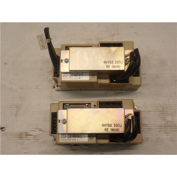 (2) Yaskawa # SRDA-SDA14A01A-E Motors