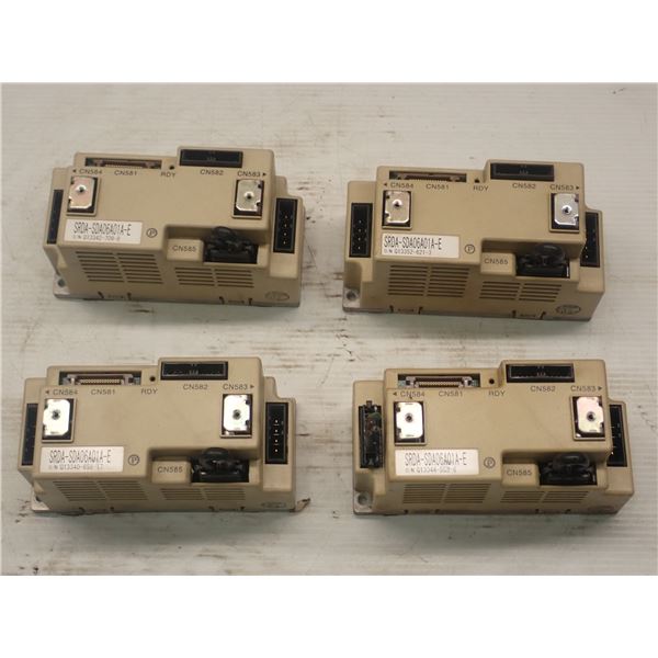 (4) Yaskawa # SRDA-SDA06A01A-E Servo Amplifiers