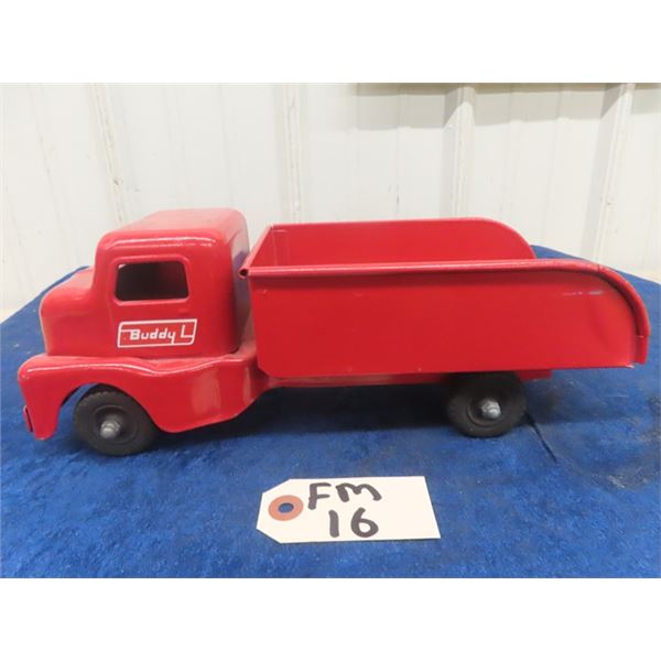 Buddy L Pressed Metal Truck - has been Repainted  12" Long