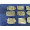 Image 2 : 12 -1960's Railway Belt Buckles