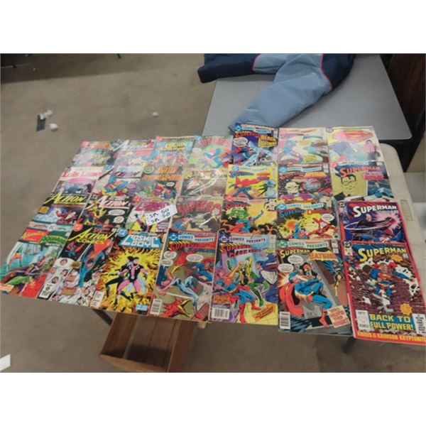 28 Comics - $0.12 and up Mainly Superman  some DC