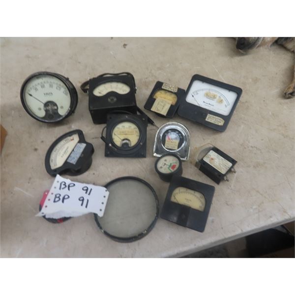 Gauges; Volt, Amps and others