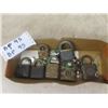 Image 1 : 7 Vintage Padlock with Keys