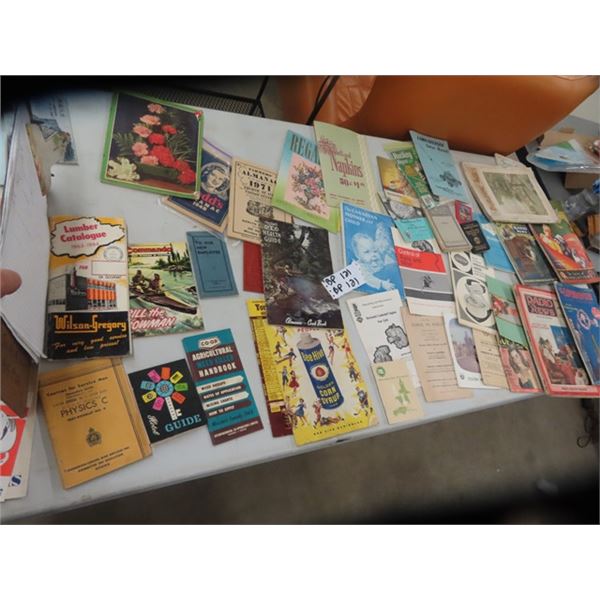 Vintage Pamphlets, Catalogs & Magazines