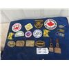 Image 1 : 4 Belt Buckles, 2 Watch Fobs, Patches & Key Chains