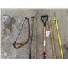 Image 2 : 5 Yard Tools: Saw, Spade, Pry, Sledge Hammer &  Scuffler