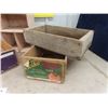 Image 2 : 5 Wooden Crates ; Fruit plus others