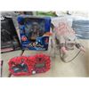 Image 2 : Assorted Figurines; Spawn, Star Wars Darth Vader,  & Spider Man Clock