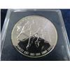 Image 2 : Canada 1893-1993 Hockey $1 Coin Gem Uncirculated  .999 Silver