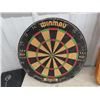 Image 2 : Winmau Dart Board with Darts, Crokinole Board,  Cufflinks