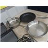 Image 2 : 2 Lagostina Stainless Steel Pots, Frying + Baking  Pans plus more