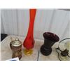 Image 3 : Vase, Pitcher, Neat Alabster Style Vintage Lamp,  Stein