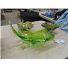 Image 2 : 3 Chalet/ Blown Glass Centerpiece Display