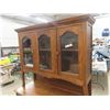 Image 3 : Oak Step Back Cupboard 74" x 48" x 18"