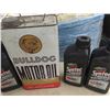 Image 2 : Eaton's Bulldog Tin, 4 Malamute Tins & 3 Syntec  Oil Bottle with Product