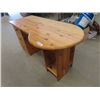 Image 2 : Pine Style Desk  28" x 57" up to 26"