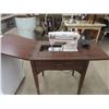 Image 1 : Electric Singer Cabinet Sewing Machine