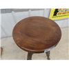 Image 2 : Piano Stool with Ball + Claw Feet 15" Wide  Seat, 20" Tall but Does Adjust