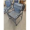 Image 2 : 2 Folding Yard Chairs