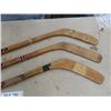 Image 2 : 3 Vintage Hockey Sticks; 2 Northland, 1 Sher-wood