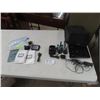 Image 1 : Lloyd's DVD Portable Player, Motorola 2way Walkie Talkie, Nexter Navigator System