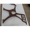 Image 2 : Cast School Desk Ends- Repurpose to a bench!
