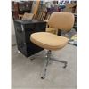 Image 2 : Office Chair & 2 Drawer Filing Cabinet