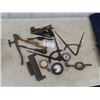 Image 1 : Old Tools; Wood Planer, Measuring Devices, Gauges plus more