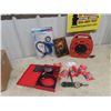 Image 1 : Snapon 3/4" Torque Wrench, Mateo Pressure Tester, Retracting Extension Cord, New Air/Inflation Gauge