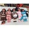 Image 1 : 5 Indigenous Dolls - Excellent Condition 18"