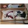 Image 4 : 3 Dolls in Boxes; Zwergnase - 2) Porcelain 30" 1)  26"