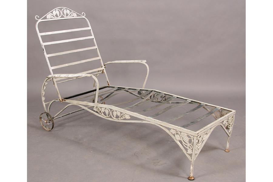 Vintage Wrought Iron Mixed Patio Set Couch Lounge