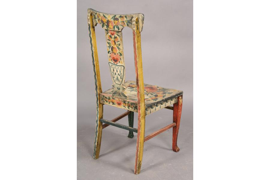 3 PCS PETER HUNT PAINTED FURNITURE CHEST CHAIR