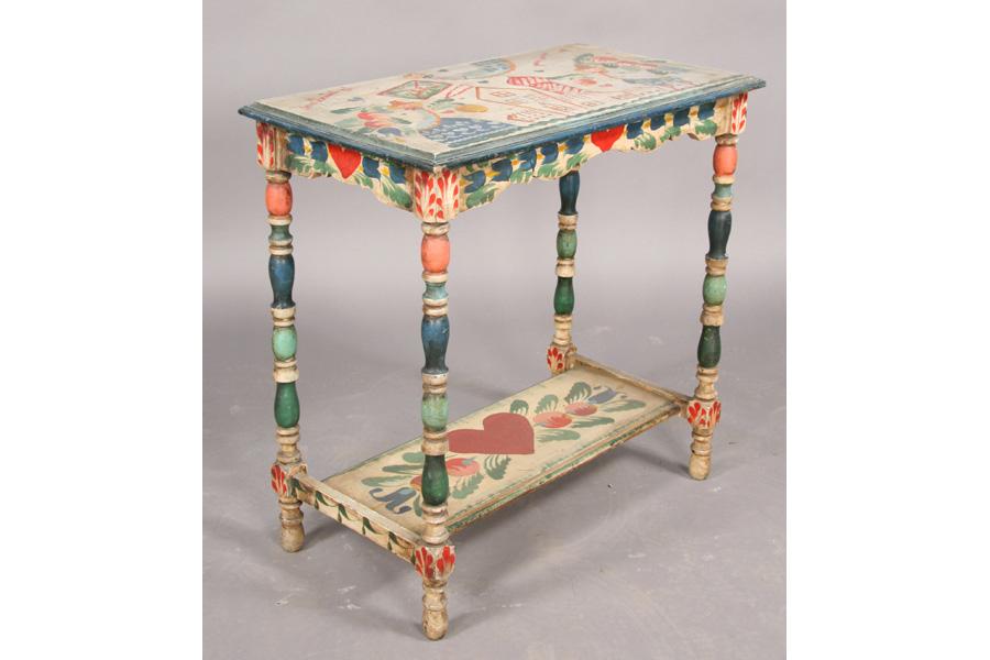 3 PCS PETER HUNT PAINTED FURNITURE CHEST CHAIR