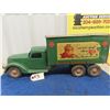 Image 1 : Buddy L' Railway Express Pressed Metal Delivery  Truck 22"x 9" x 6.5"