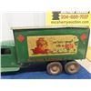 Image 2 : Buddy L' Railway Express Pressed Metal Delivery  Truck 22"x 9" x 6.5"