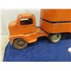 Image 3 : Pressed Metal Tonka Toys Allied Semi Truck &  Trailer 22"x 9" x 6"