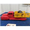 Image 5 : Pressed Metal Lincoln Dunlop Tire Delivery Truck  11" x 3.75" x 4"